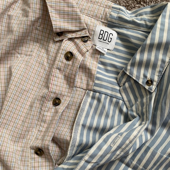 Striped Button-Up Shirt - Picture 4 of 4